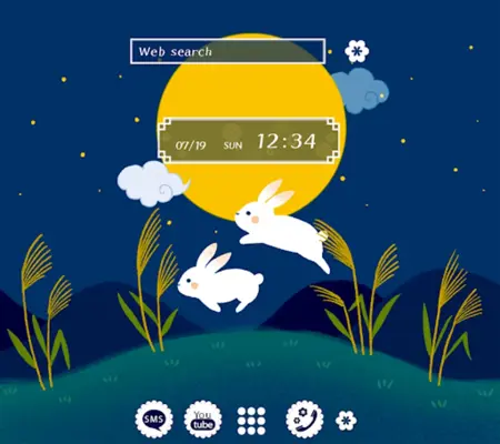 Cute Wallpaper Autumn Moon Theme android App screenshot 4